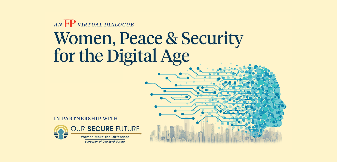 Women Peace And Security For The Digital Age Highlights Our Secure